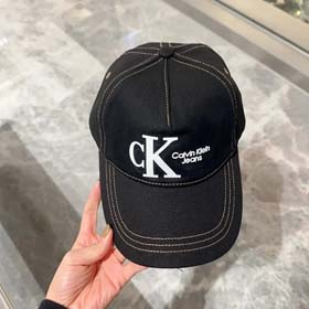 Calvin Klein CK black denim embroidered letters baseball cap（28 styles）-2290