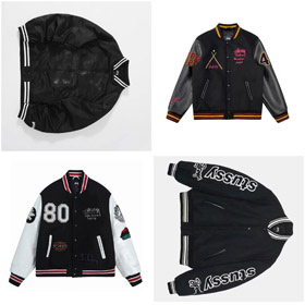 Stussy baseball jacket-4751